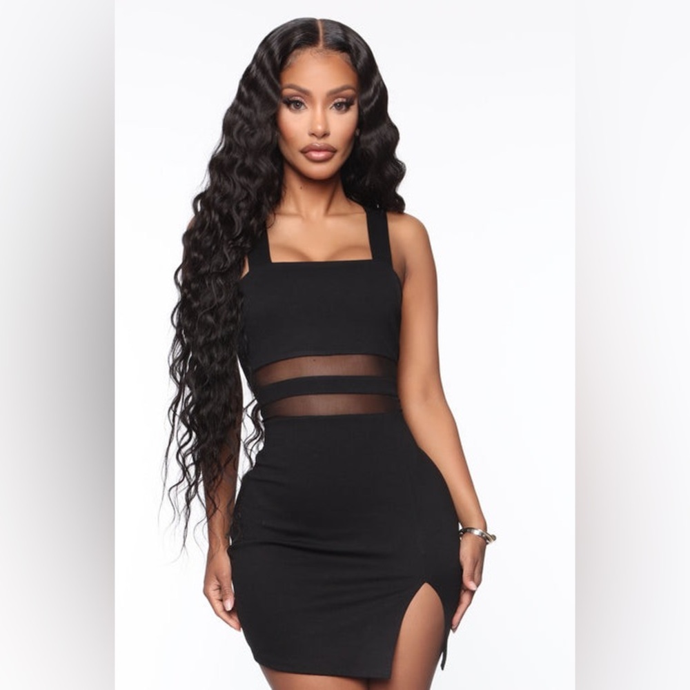 Fashion Nova Black Mini Dress
